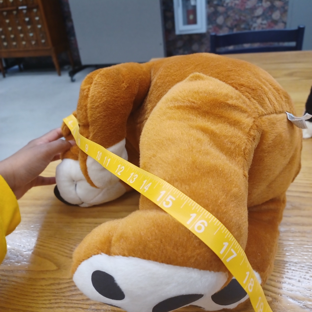 ✓CalPlush Bear Brown Chubby Teddy Bears sitting plush stuffed animals - Picture 13 of 14